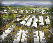 Army of the Shenandoah, Winchester, Virginia, 1861