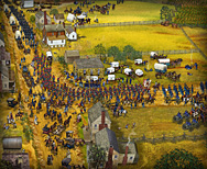 Centreville and The Union Army advance to Bull Run