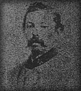 Captain N H Harris, commanding Company C, 19th Mississippi Infantry
